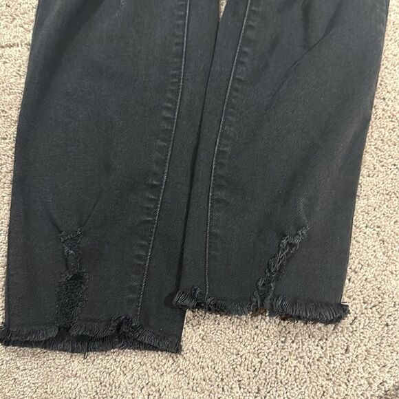 Kancan distressed black skinnies size 7/27 - Picture 4 of 6
